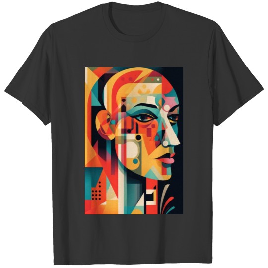 Abstract Face Art - Fearless and Unstoppable T Shirts