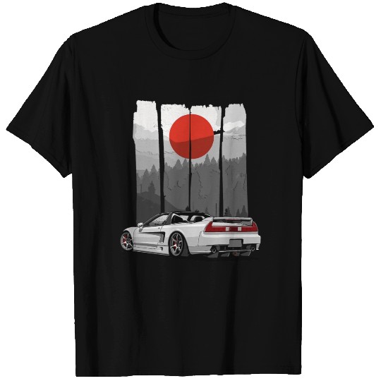 JDM Car Tuning Japan Rising Sun Drift Import T Shi T Shirts