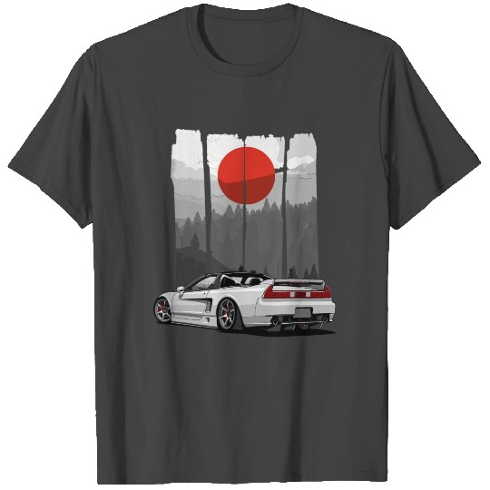 JDM Car Tuning Japan Rising Sun Drift Import T Shi T Shirts