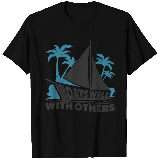Boating Boat Captains Boating Sailing Cruise Ship T Shirts