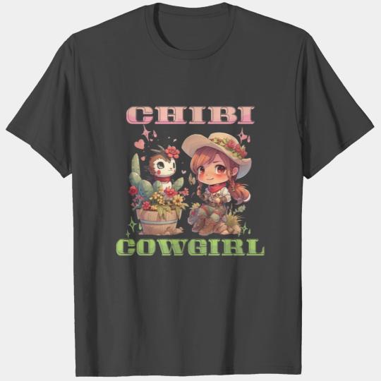 Western Chibi Cowgirl Hinata T Shirts
