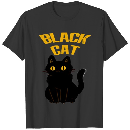 Meow! - Black Cat T Shirts