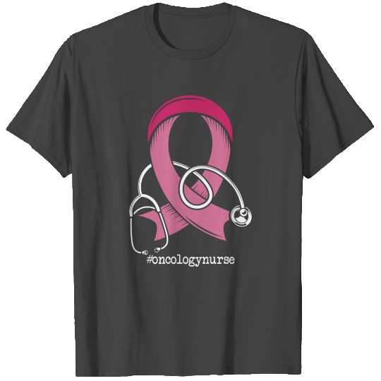 Oncology Nurse Ribbon T Shirts