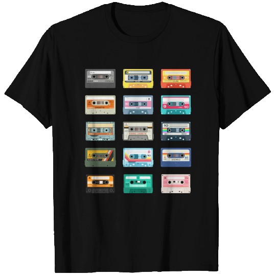 Retro Cassette Tapes Pop Culture Vintage Gift T Shirts