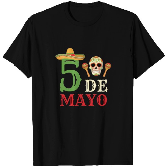 Funny costume for cinco de Mayo in Mexico T Shirts