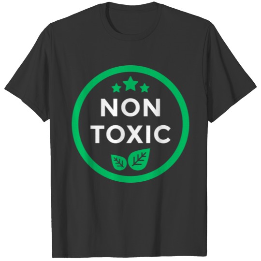 non toxic floral typography graphic T Shirts