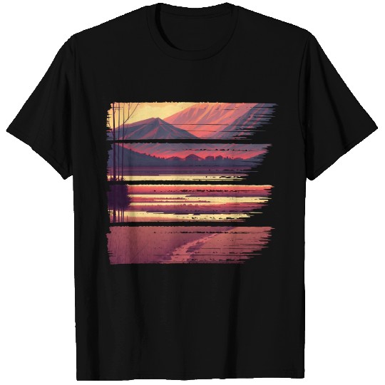 Retro Sunrise T Shirts