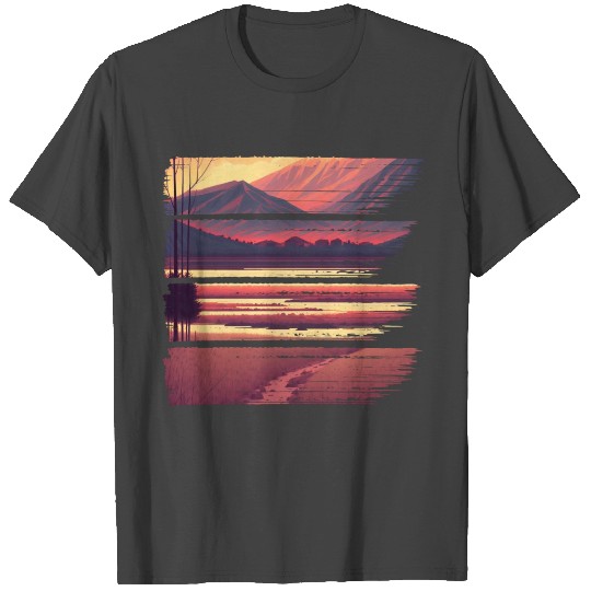 Retro Sunrise T Shirts