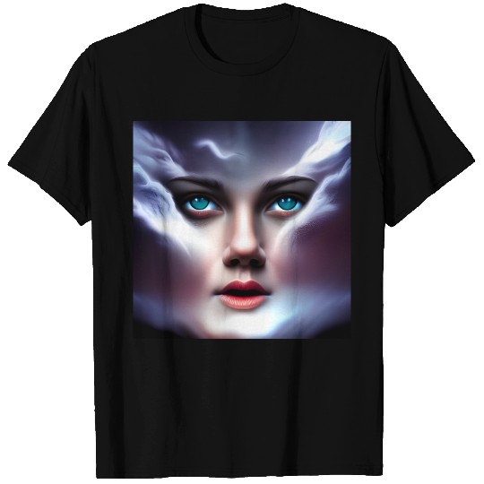 Face in the storm T Shirts