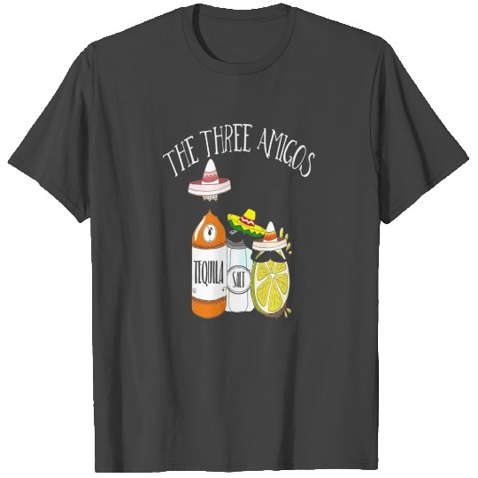 The Three Amigos Funny Mexican Fiesta T Shirts
