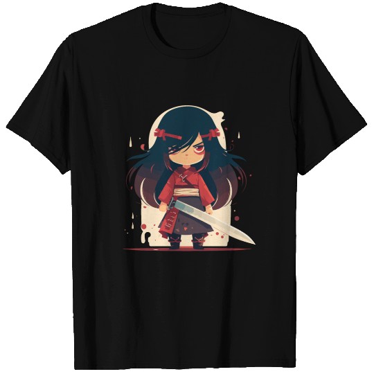 Girl Samurai T Shirts