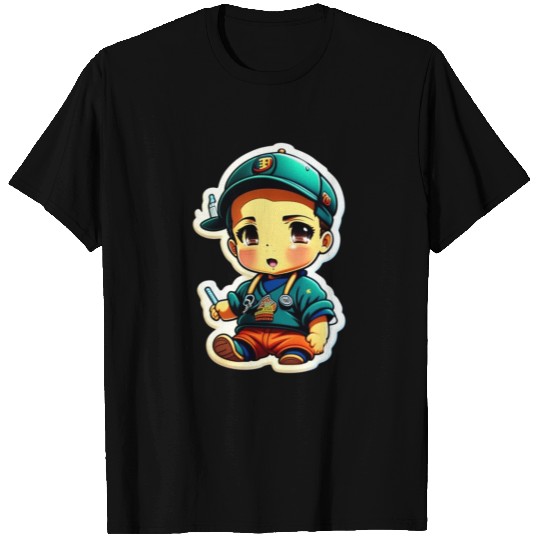Cute cartoon baby dr dre sticker T Shirts