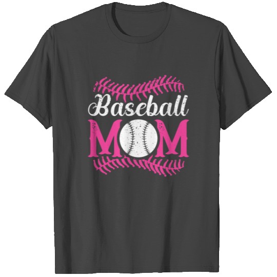Baseball Mom Athletic Player Mother's Day Baseball T Shirts
