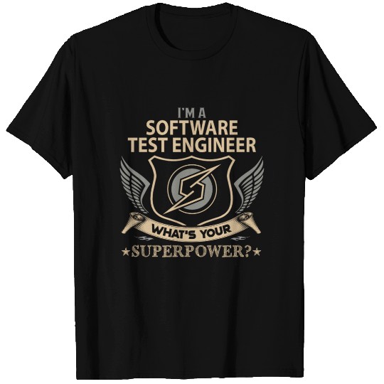 Software Test Engineer T Shirts - Superpower Job Gi