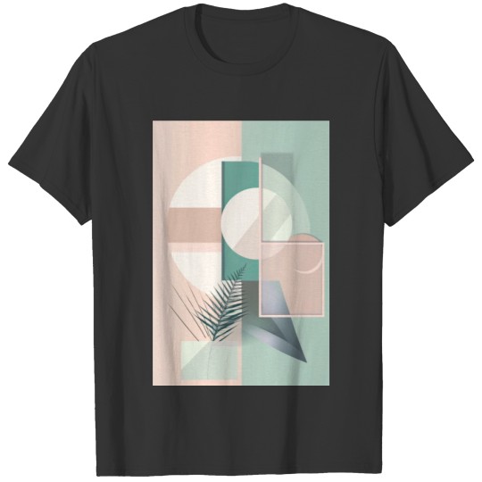 Abstract Tropical Garden T Shirts