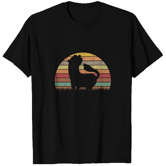 Ferret Retro Weasel Vintage T Shirts