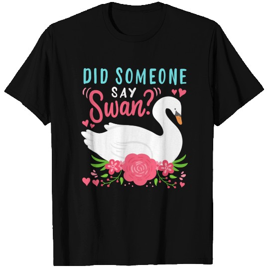 Swans Waterbird Waterfowl T Shirts
