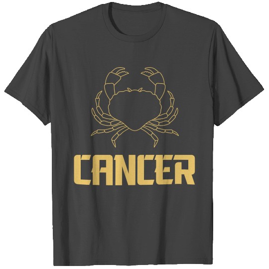 Cancer Zodiac Sign, astrology design, the crab T Shirts