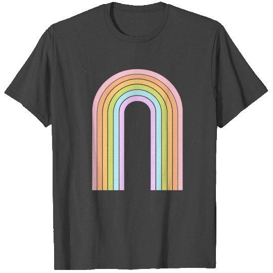 Pastel rainbow arch T Shirts