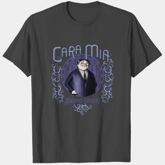 The Addams Family Gomez Addams Cara Mia T Shirts