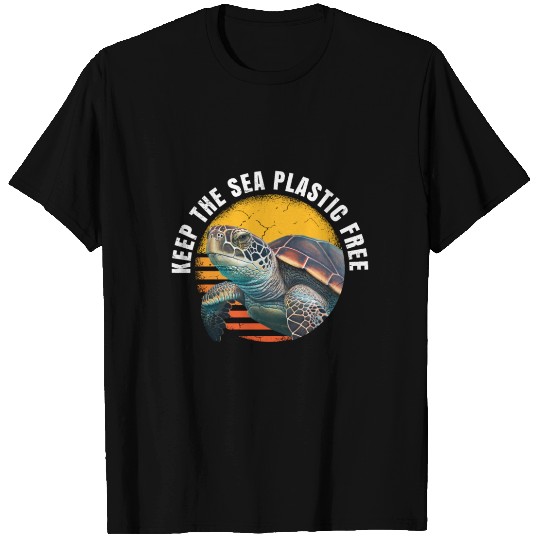 Keep The Sea Plastic Free Environment T Shirts