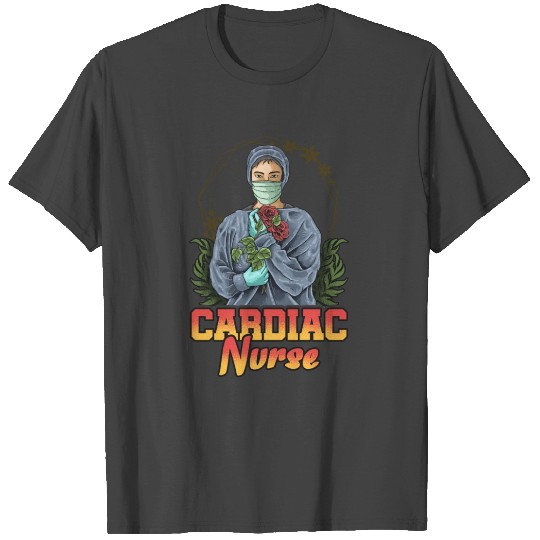 Cardiac Nurse Hospital Heart Health National T Shirts