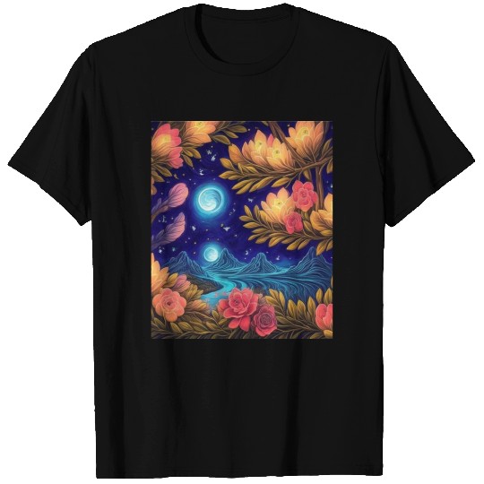Nature in the night T Shirts