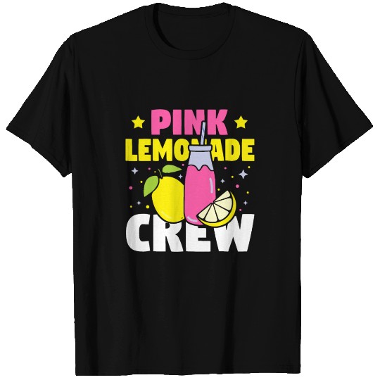Funny Pink Lemonade Crew Lemon Juice Bossfruit lov T Shirts