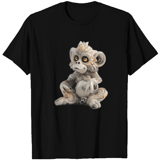 Inferno Ape: The Fiery Primate T Shirts