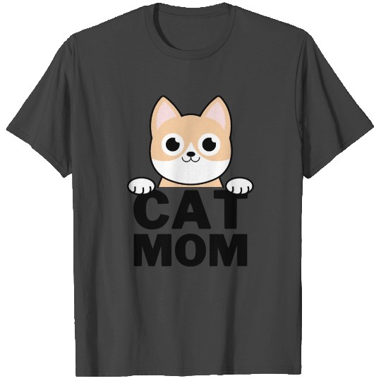 Funny Cat Mom T Shirts