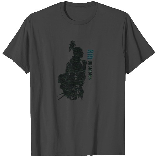 Samurai-Rib Obstacles T Shirts