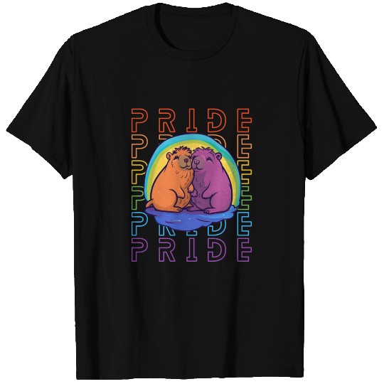 Pride Capybara T Shirts