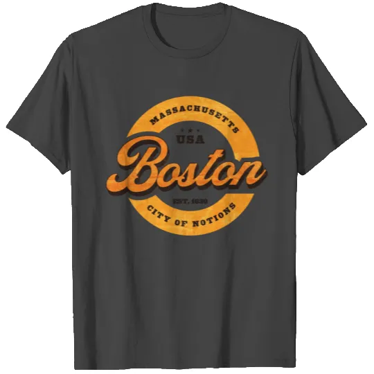 Vintage Boston Massachusetts T Shirts