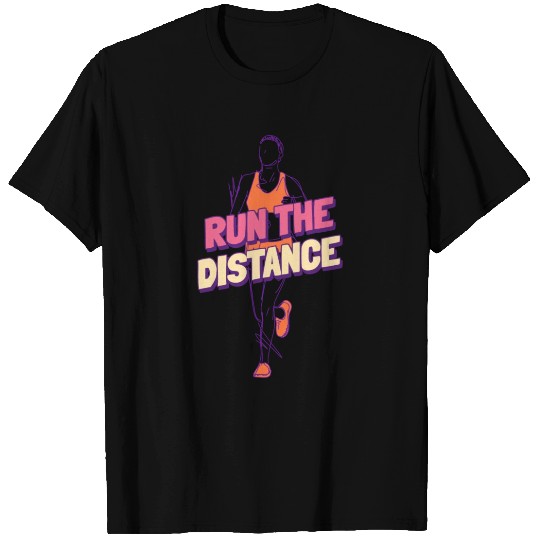 Run The Distance | Marathon Or Cross Country T Shirts