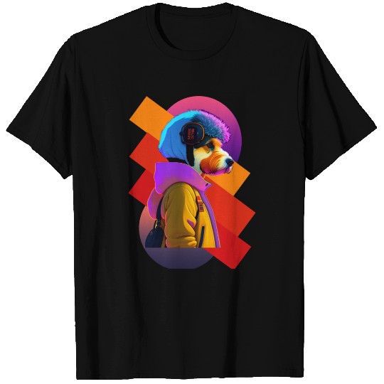 Retro Chic Meets Punk Edge: The Schnauzer Style T Shirts