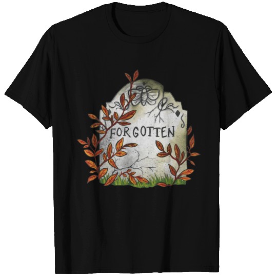 Abandoned Gravestone RIP T Shirts