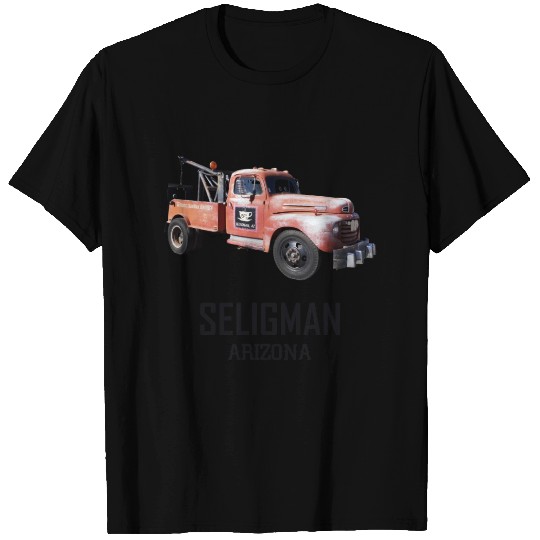 Old car city of Seligman in Arizonna, US Route 66 T Shirts