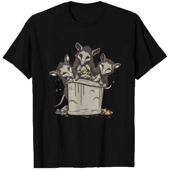Possum Possums Eating Trash T Shirts