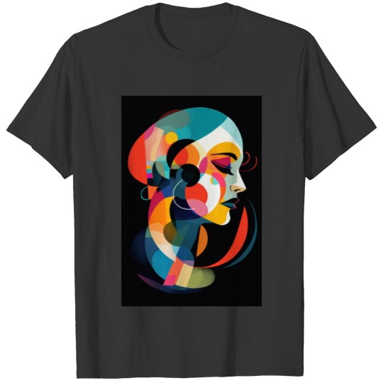 Abstract Face Art - Sophisticated and Refined T Shirts