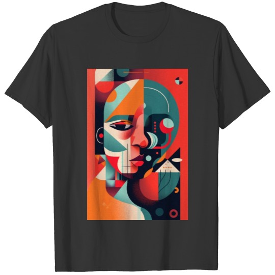 Abstract Face Art - Invisible and Ignored T Shirts