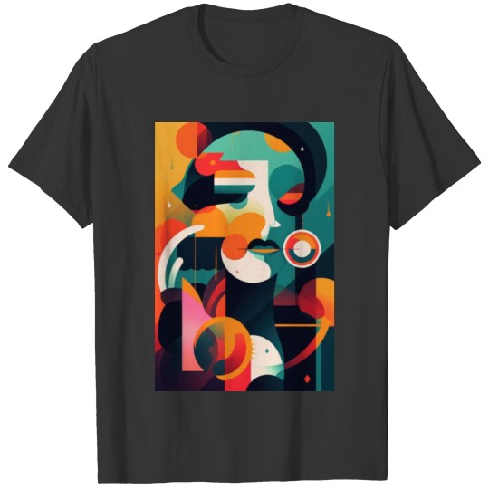 Abstract Face Art - Artistic and Creative T Shirts