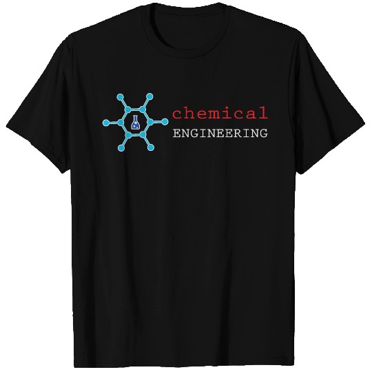 chemical engineering text, chemistry logo T Shirts