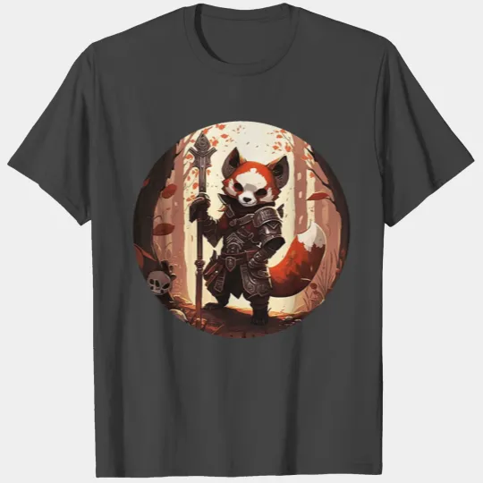 Red Panda Pathfinder Rogue Character Portrait 1 T Shirts