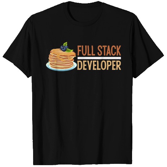 Computer Science Programmer Coder Funny Full Stack T Shirts