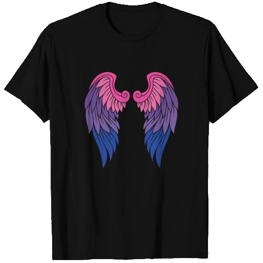 Angel Wings Bisexual Gay Angel Wings T Shirts