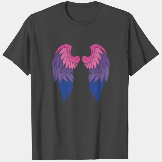 Angel Wings Bisexual Gay Angel Wings T Shirts