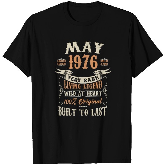 May 1976 Birthday Surprise T Shirts