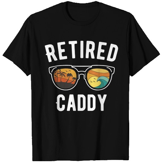 Retirement Beach Caddy Sunglasses Design T Shirts