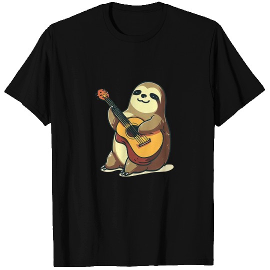 Musical sloth T Shirts