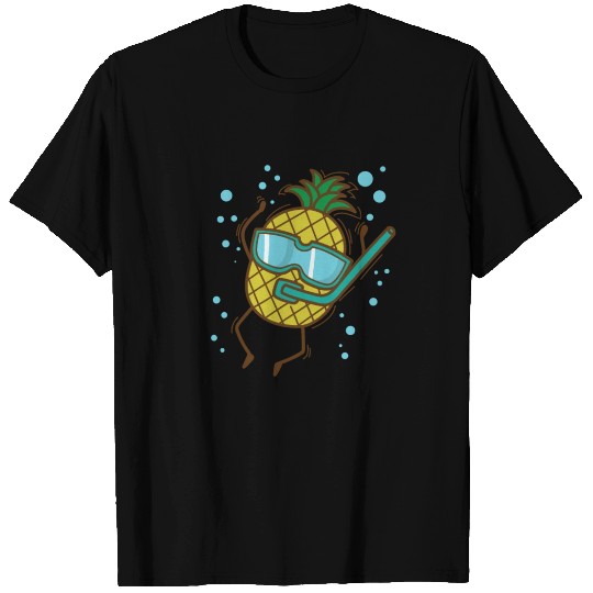 Pineapple dives Tropical sweet Fruit T Shirts